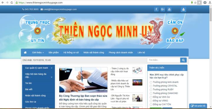 Tôi đã bỏ rất nhiều thời gian, tiền bạc, công sức và chất xám để phát triển Website Thiên Ngọc Gờ Zúp